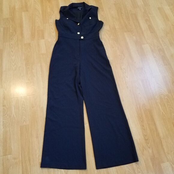 Judith & Charles Kauai Jumpsuit sz 10 - Picture 3 of 8